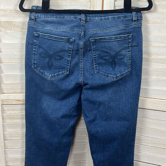 3/$25 Ted Baker London Catrina Distressed Hem Skinny Jeans 30 - Picture 8 of 13